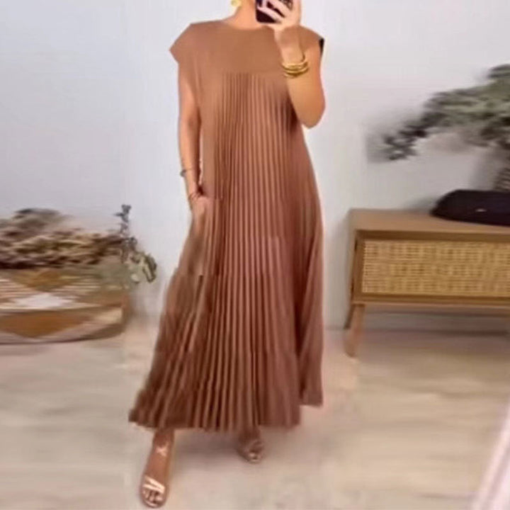 Hannah Parker | Pleated Maxi Dress For Women