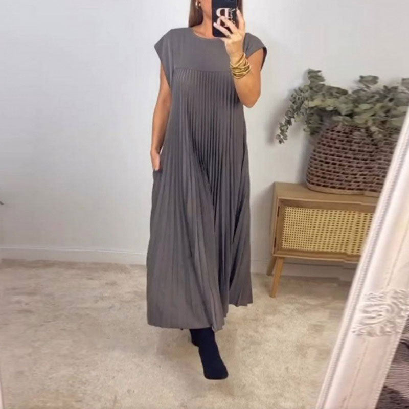 Hannah Parker | Pleated Maxi Dress For Women