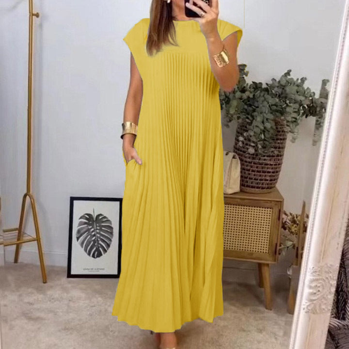 Hannah Parker | Pleated Maxi Dress For Women