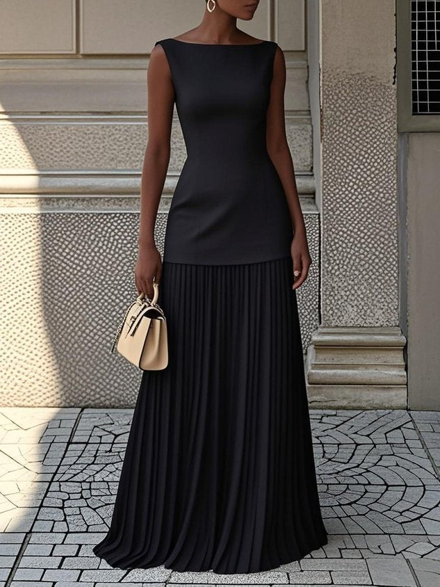 Vivienne | Elegant Two-Piece Set with Flowing Skirt