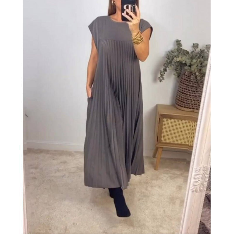 Hannah Parker | Pleated Maxi Dress For Women