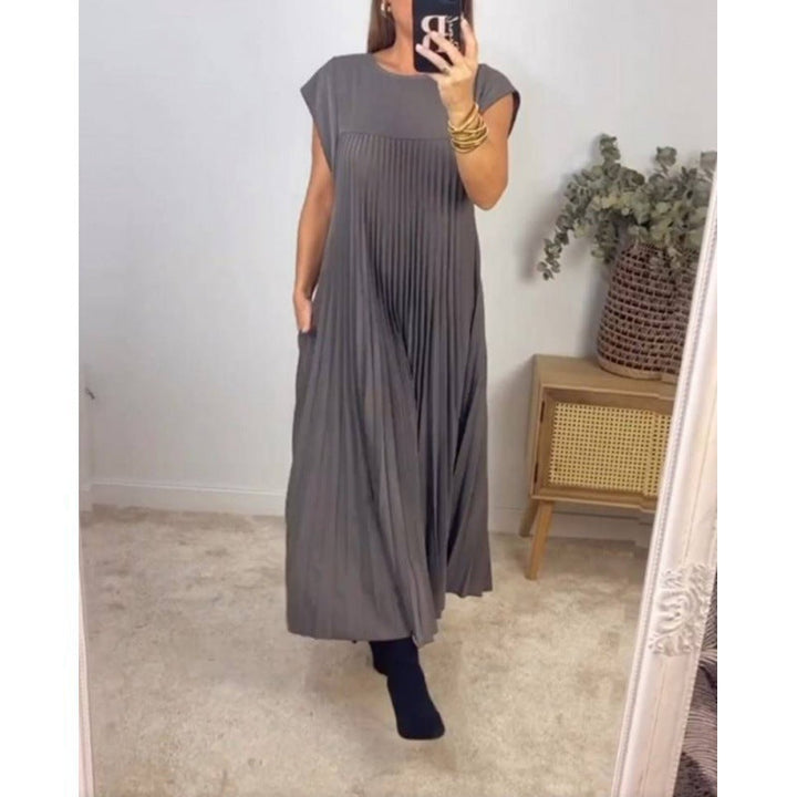 Hannah Parker | Pleated Maxi Dress For Women