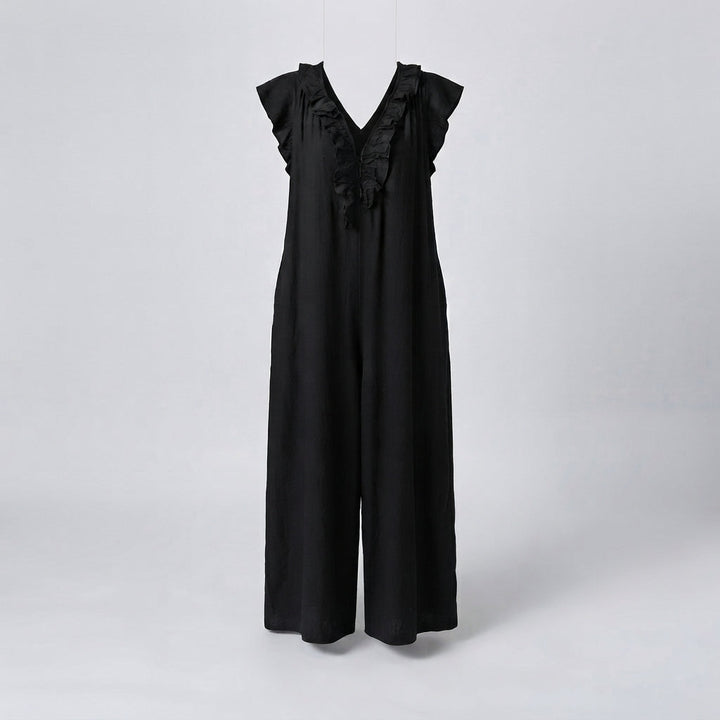 Isla Campbell | Ruffle Summer Dress With Pockets For Women