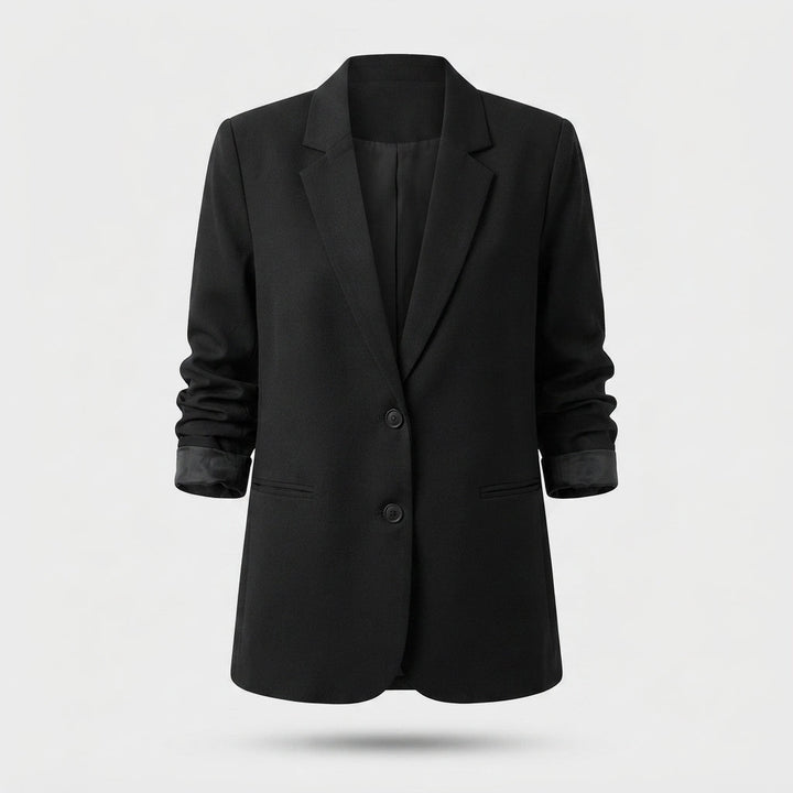 Piper Nolan | Chic Notched Collar Blazer For Women
