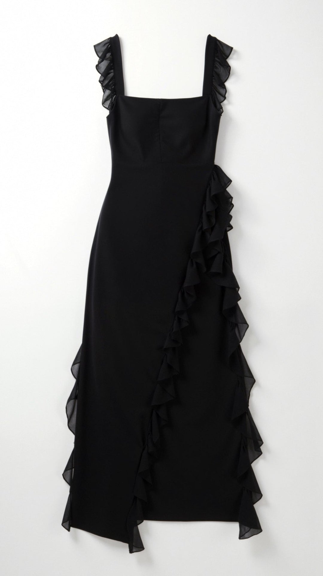 Elavira | Elegant Maxi Dress with Ruffles
