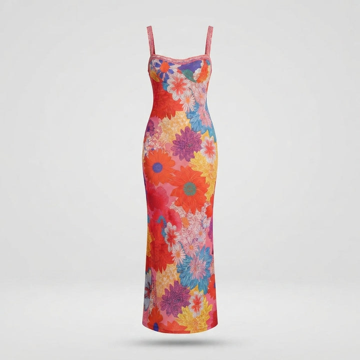 Sarah Dunn | Floral Print Races Dress For Women